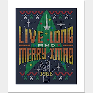 Live Long and Merry Xmas Posters and Art